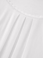 Supersoft Floral Lace Straps Pleated Tank Top - Image 6