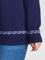 Fair-Isle Nautical Elements Jacquard Pullover - Image 4