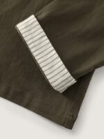 Lapel Collar Button‑Front Flap Pockets Jacket - Image 6