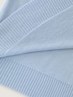 Classic Solid Crew Neck Button Down Knit Cardigan - Image 7