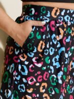 Leopard Print Pockets Swim Shorts - Image 10