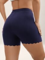 Scalloped Trim Stretchy Skinny-Fit Leggings - Image 14