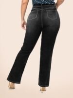 Thigh-Friendly Stretchy Flared Jeans - Image 16