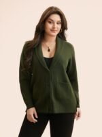 Supersoft Essentials Solid Shawl Collar Cardigan - Image 8