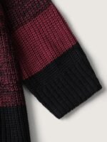 Color Block Yarn Blend Pullover - Image 5