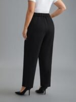 Double Buckle Straight Leg Pants - Image 5