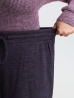 Heather Drawstring Loose Lounge Bottoms - Image 12