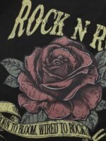 Cotton Rock And Roll Print T-Shirt - Image 5