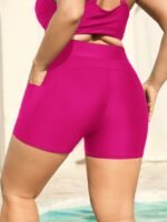 Sculpting Pockets Solid Swim Shorts - Image 32
