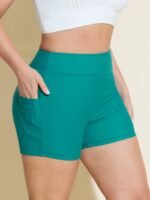Sculpting Pockets Solid Swim Shorts - Image 27