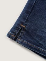 Stretchy Tight-Fit High-Rise Denim Shorts - Image 9