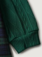 Layered Plaid Pockets Mini Dress - Image 6