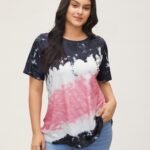 Tie Dye Round Neck T-shirt