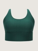 Textured Triangular Waist Bikini Top - Image 7