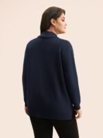 Supersoft Essentials Solid Shawl Collar Cardigan - Image 15