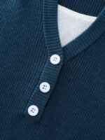 2-in-1 Button Hooded Pullover - Image 5