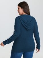 2-in-1 Button Hooded Pullover - Image 4